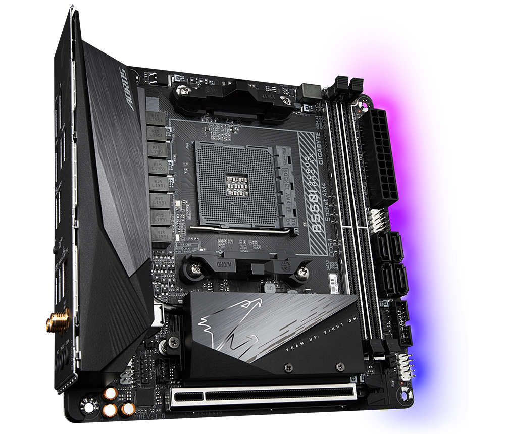 [Trả góp 0%]Mainboard Gigabyte B550 I AORUS PRO AX