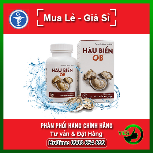 [HCM]Tinh hàu biển OB - Hỗ trợ các chức năng sinh lý nam giới 30 viên