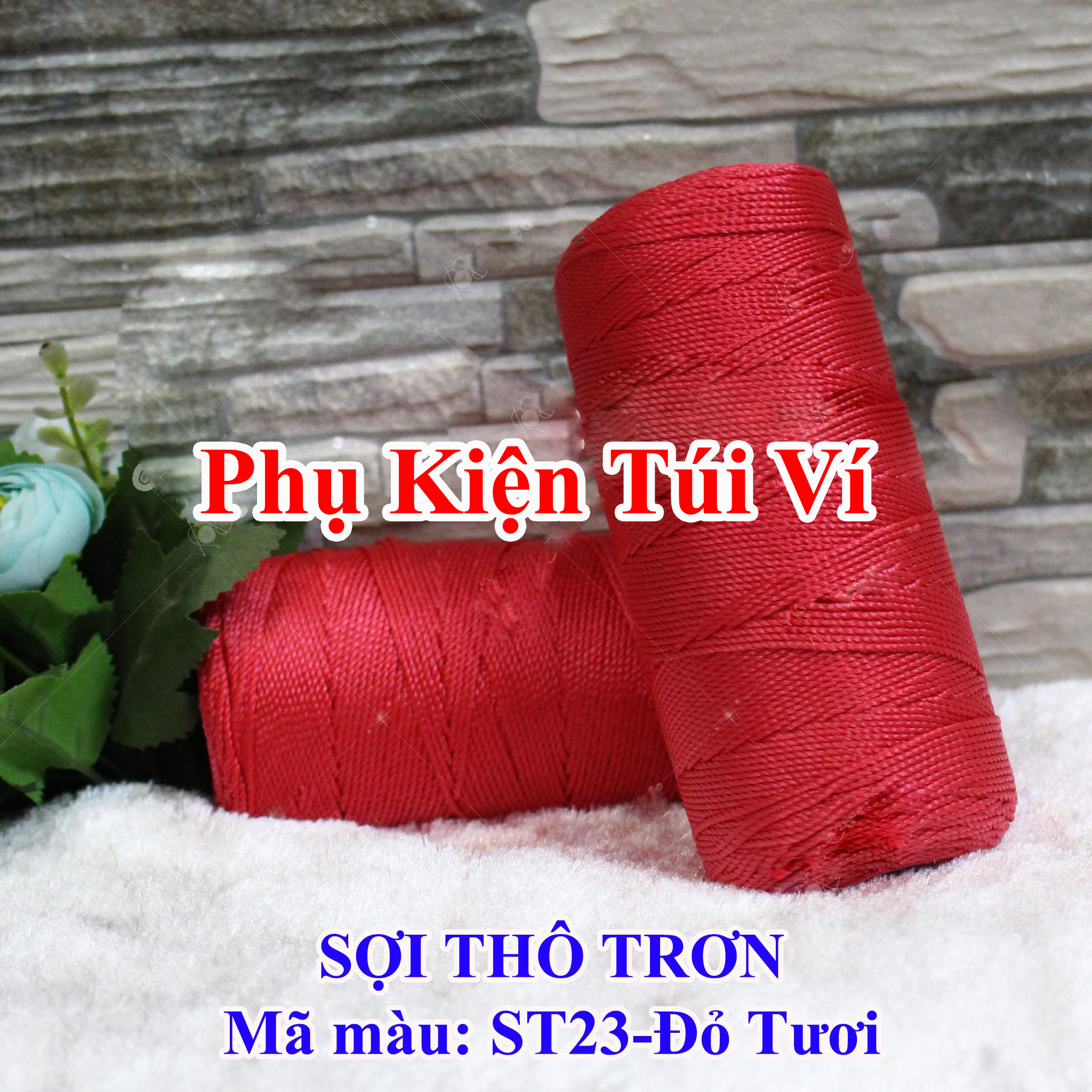 Sợi thô trơn lõi nặng