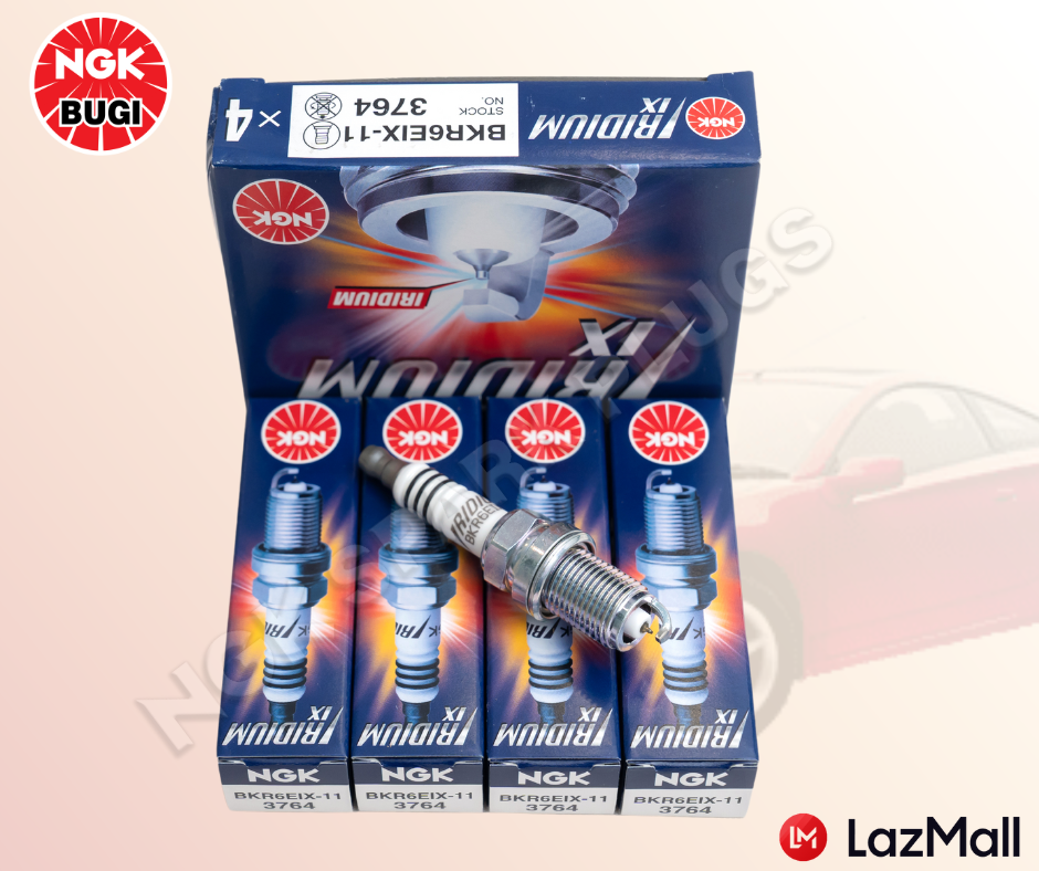 Bugi Ô tô BKR6EIX-11 (1 hộp 4 con)