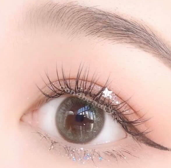 Contact Lens Gray Color + Case