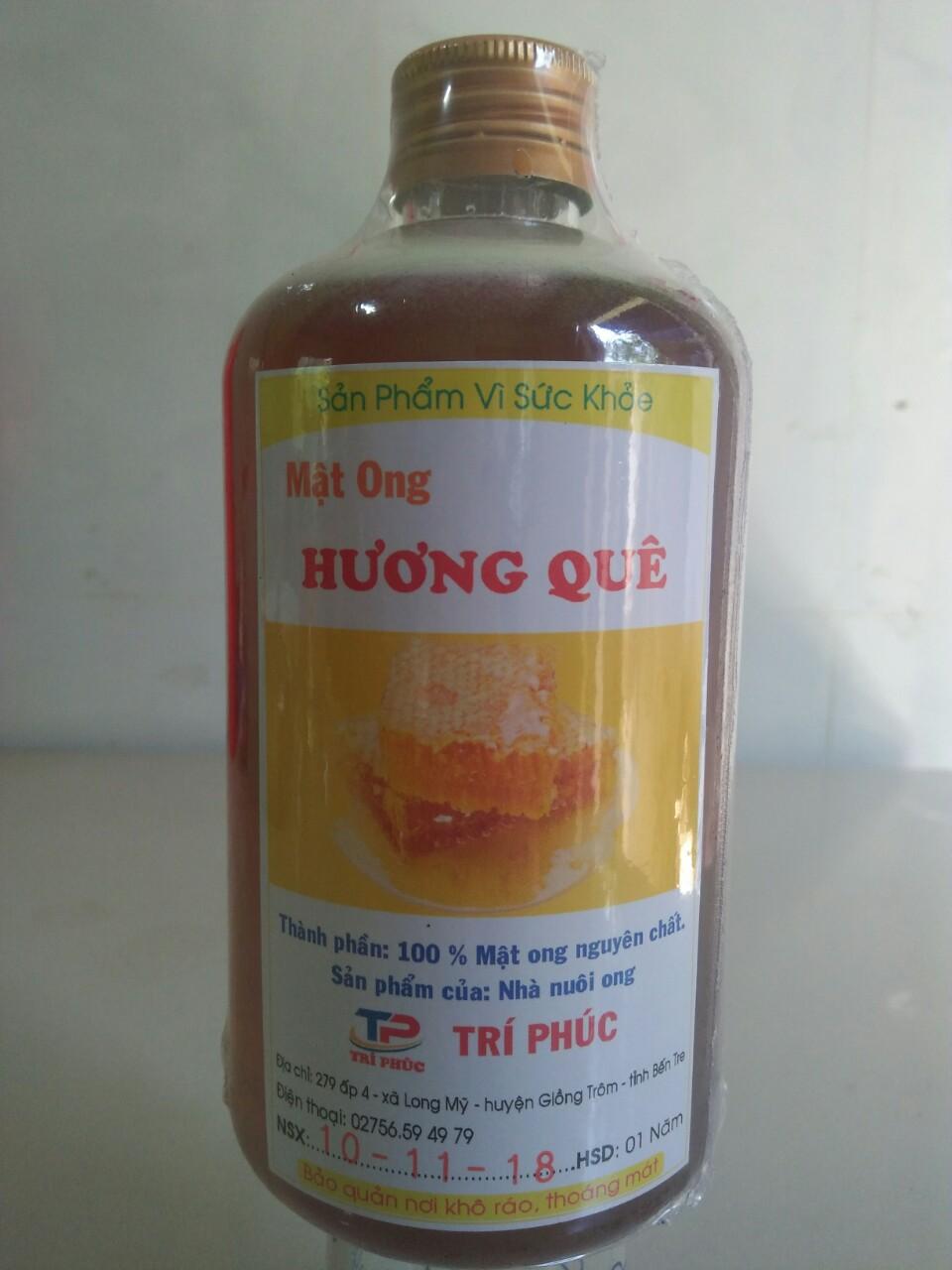 Mật ong nguyên chất chai 500 ml