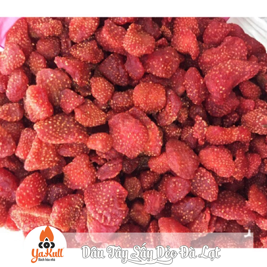 Dâu Tây Sấy Dẻo Đà Lạt 200Gr đến 600Gr