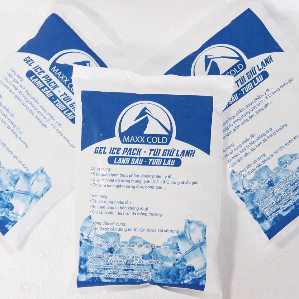 Đá khô túi maxxcold 400g