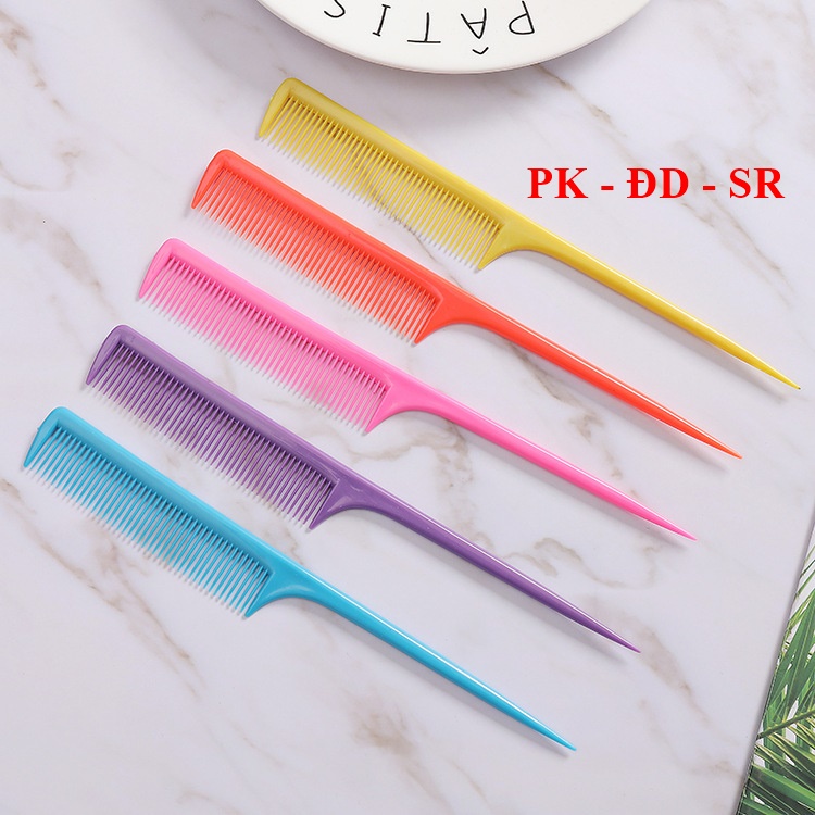 Cây Lược Chia Tóc Đuôi Nhọn Tiện Dụng - Siêu Rẻ