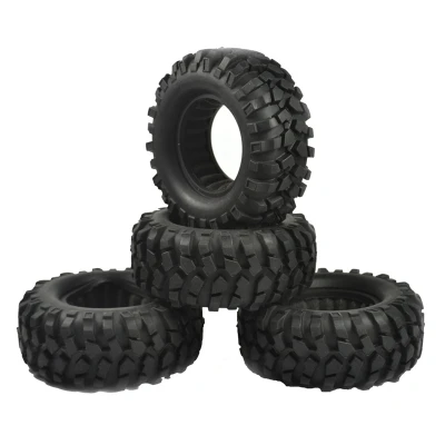 4PCS 1.9 inch Rubber Tyre 1.9 Wheel Tires 96X40MM for 1/10 RC Crawler Traxxas TRX4 Axial SCX10 III AXI03007 90046