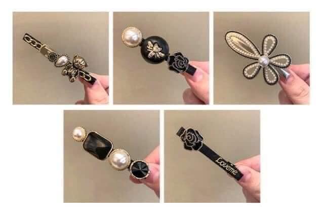 Set 5 kẹp tóc ngọc nhỏ xinh
