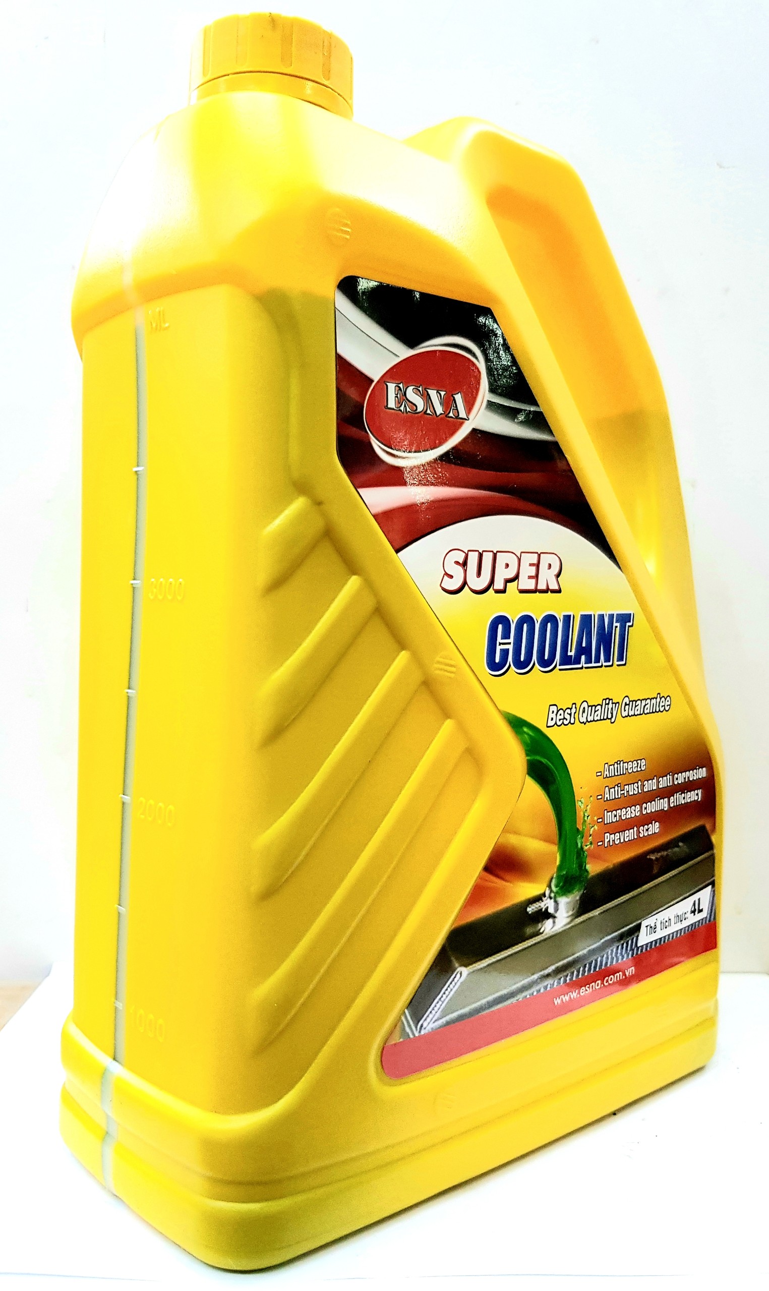 [HCM]Nước làm mát động cơ xanh Esna Coolant 4L