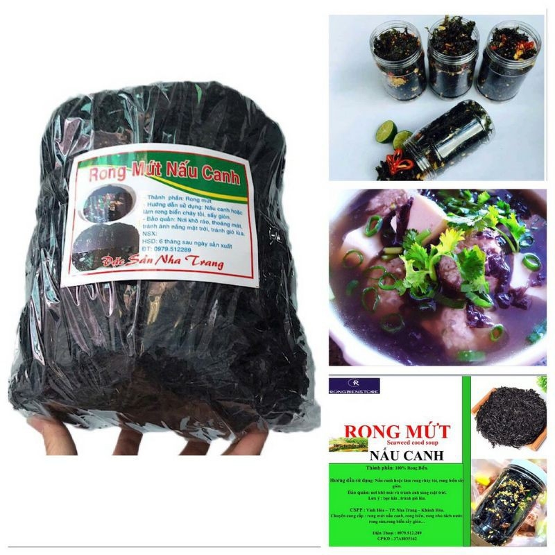 Rong biển/Rong Mứt nấu canh 500gram