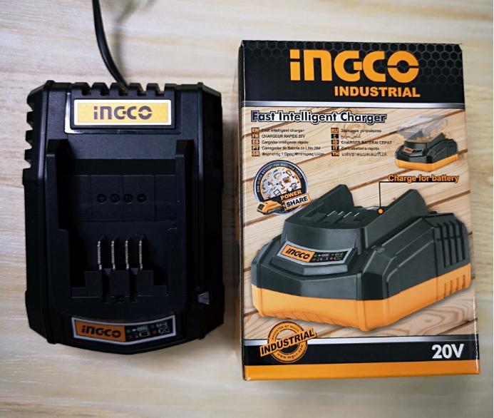 20v đế sạc pin lithium-ion ingco fcli2001