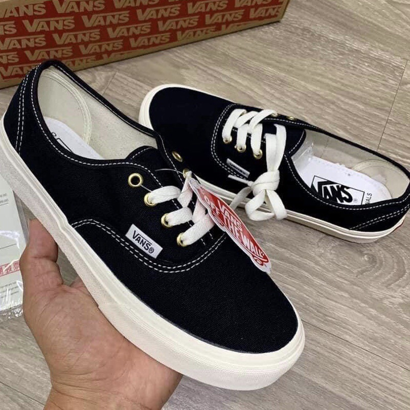 [TẶNG HỘP] Giày thể thao vanzz classic Đen Trắng hàng đẹp