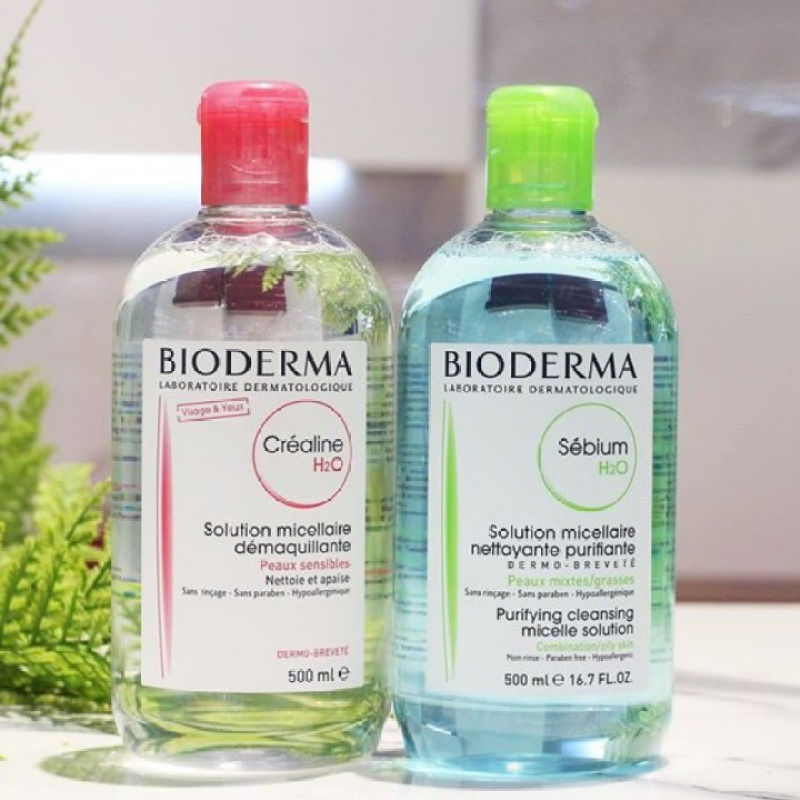 Nước Tẩy Trang Bioderma Hồng 500ml