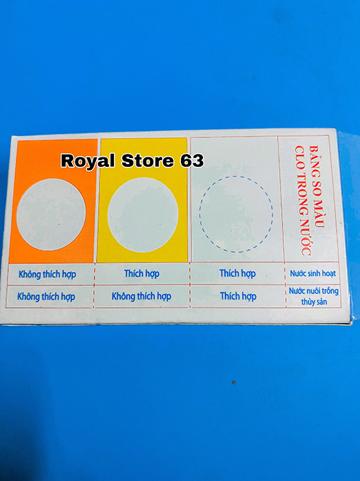 Dung Dịch Test CLO trong nước Thủy Phước