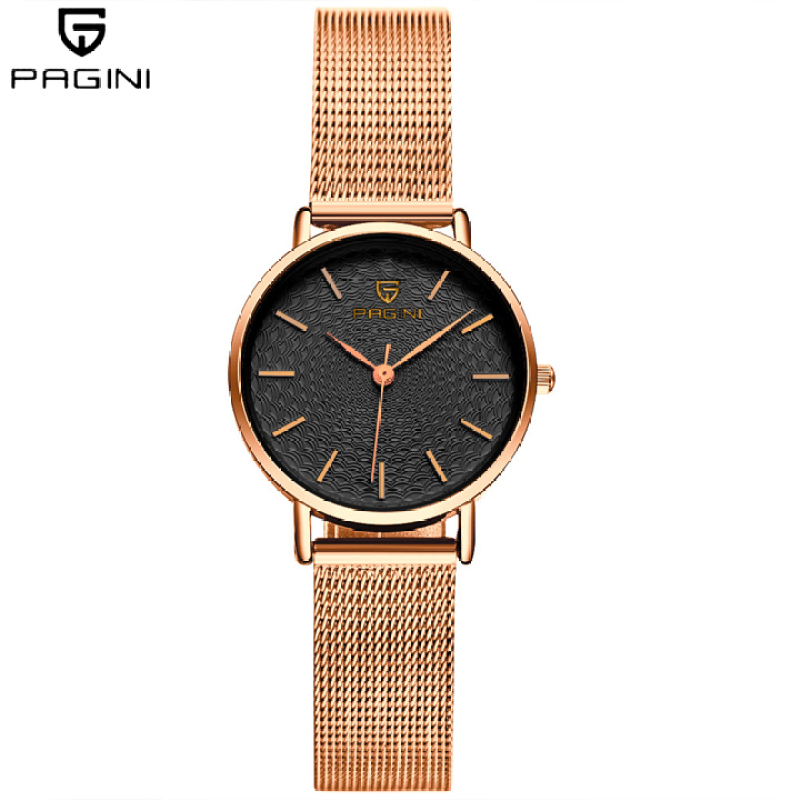Nơi bán Đồng Hồ Nữ PAGINI Sang Trọng Kiểu Dáng Siêu Sang Dây Titanium Cao Cấp