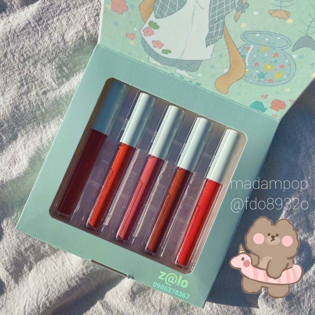 Set Son Kem VONGEE 5 cây Cô Gái Cổ Tích