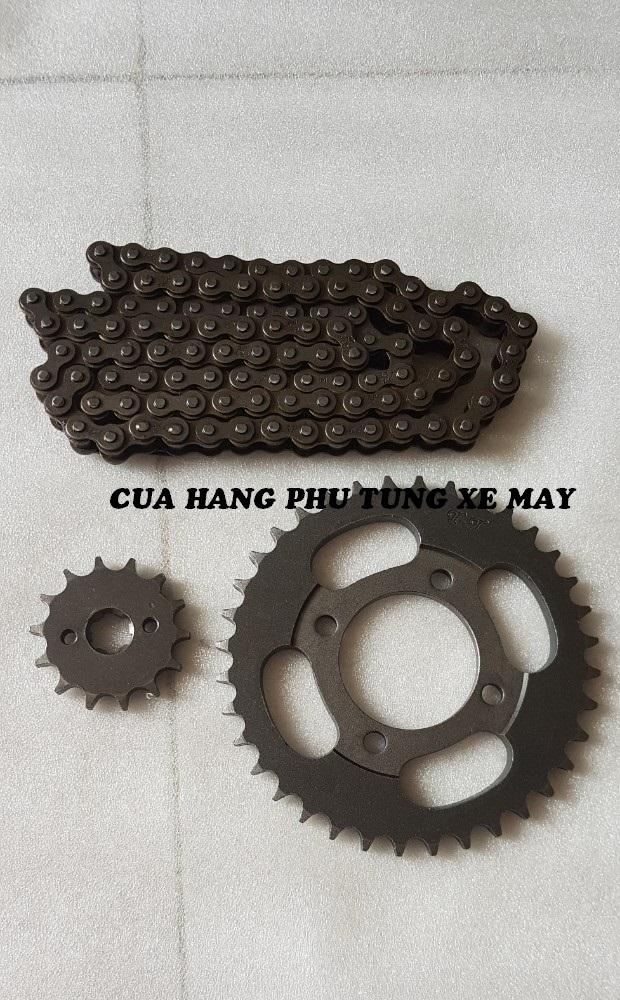 Trọn bộ sên nhông dĩa TSK cho xe Wave nhỏ/ Wave RS/ Wave A 2010 - 16