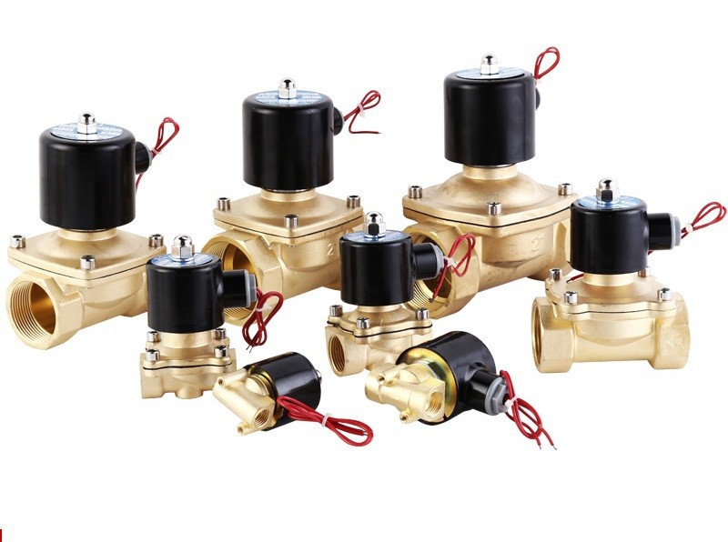 Van điện từ phi 27mm - Thân đồng, dây đồng 220V