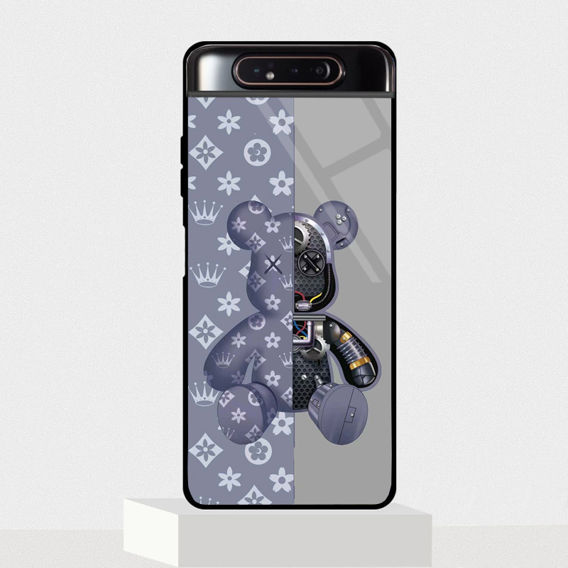 Ốp Lưng SAMSUNG GALAXY A80 Mặt kính 3D cao cấp