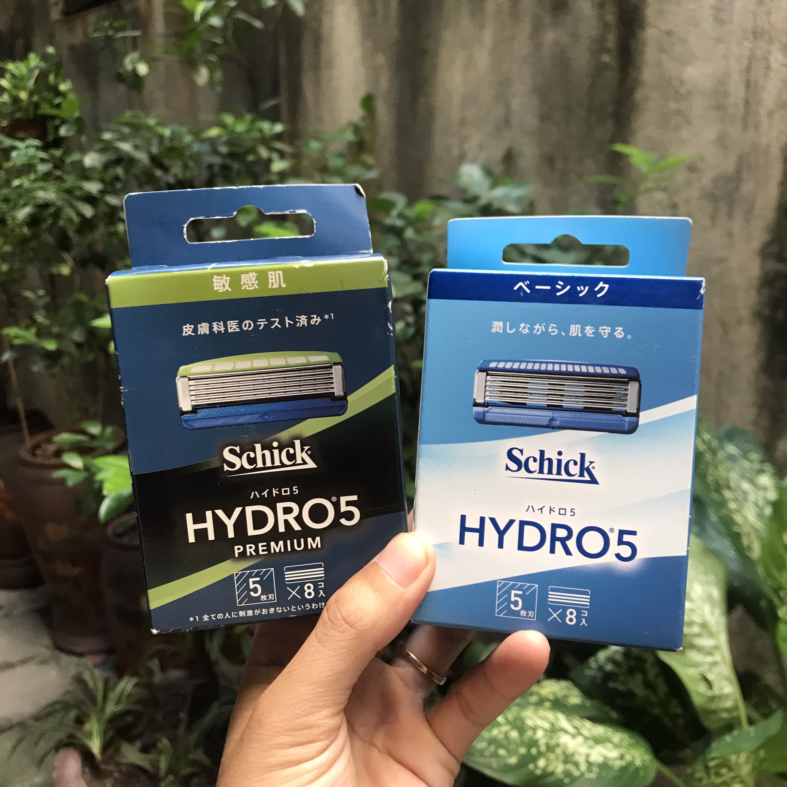 Vỉ 8 lưỡi dao cạo râu Schick Hydro 5