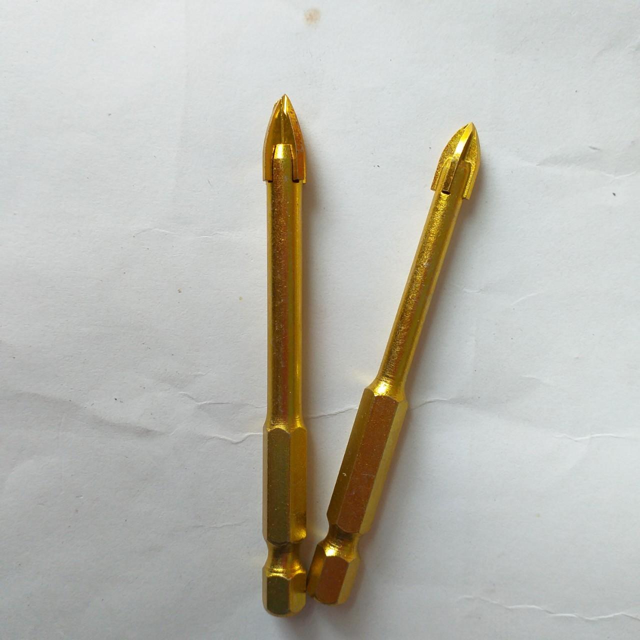 COMBO 2 MŨI KHOAN 6-8MM ĐA NĂNG 4 CẠNH KHOAN KÍNH, THỦY TINH, GẠCH MEN