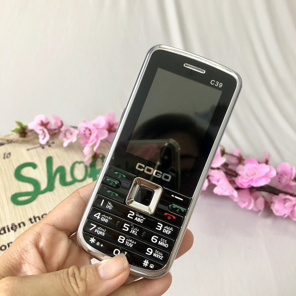 Cogo C39 mới Fullbox 4 sim 4 sóng