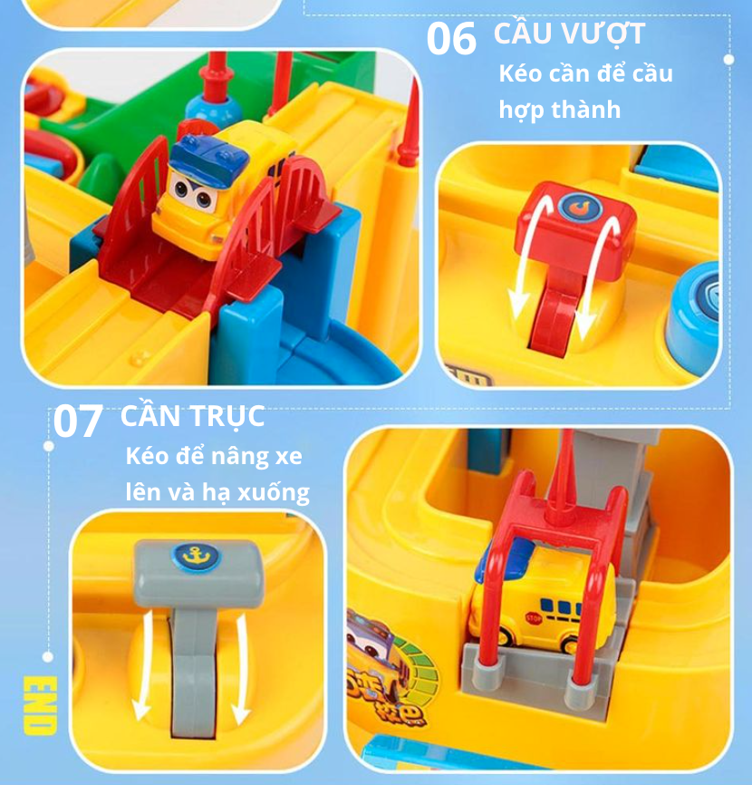 Euro Quality - Xe Phiêu Lưu Đột Phá GoGo Bus ABS USAKids