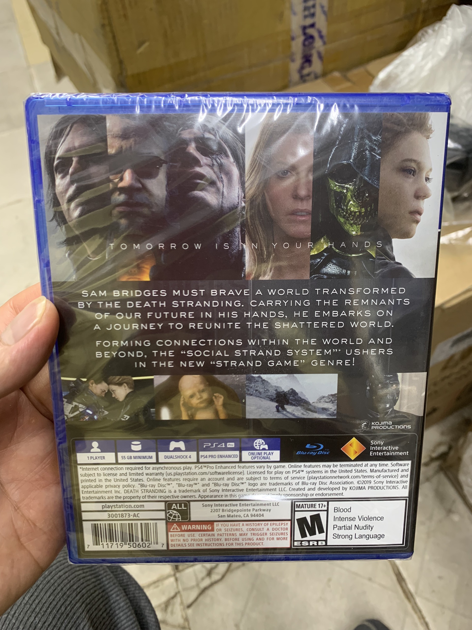 Đĩa Game Ps4 Ps5 Dead Stranding
