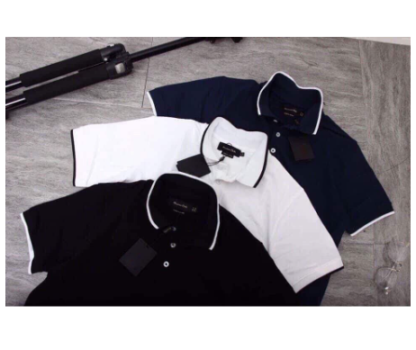 áo thun nam áo polo có cổ cao cấp