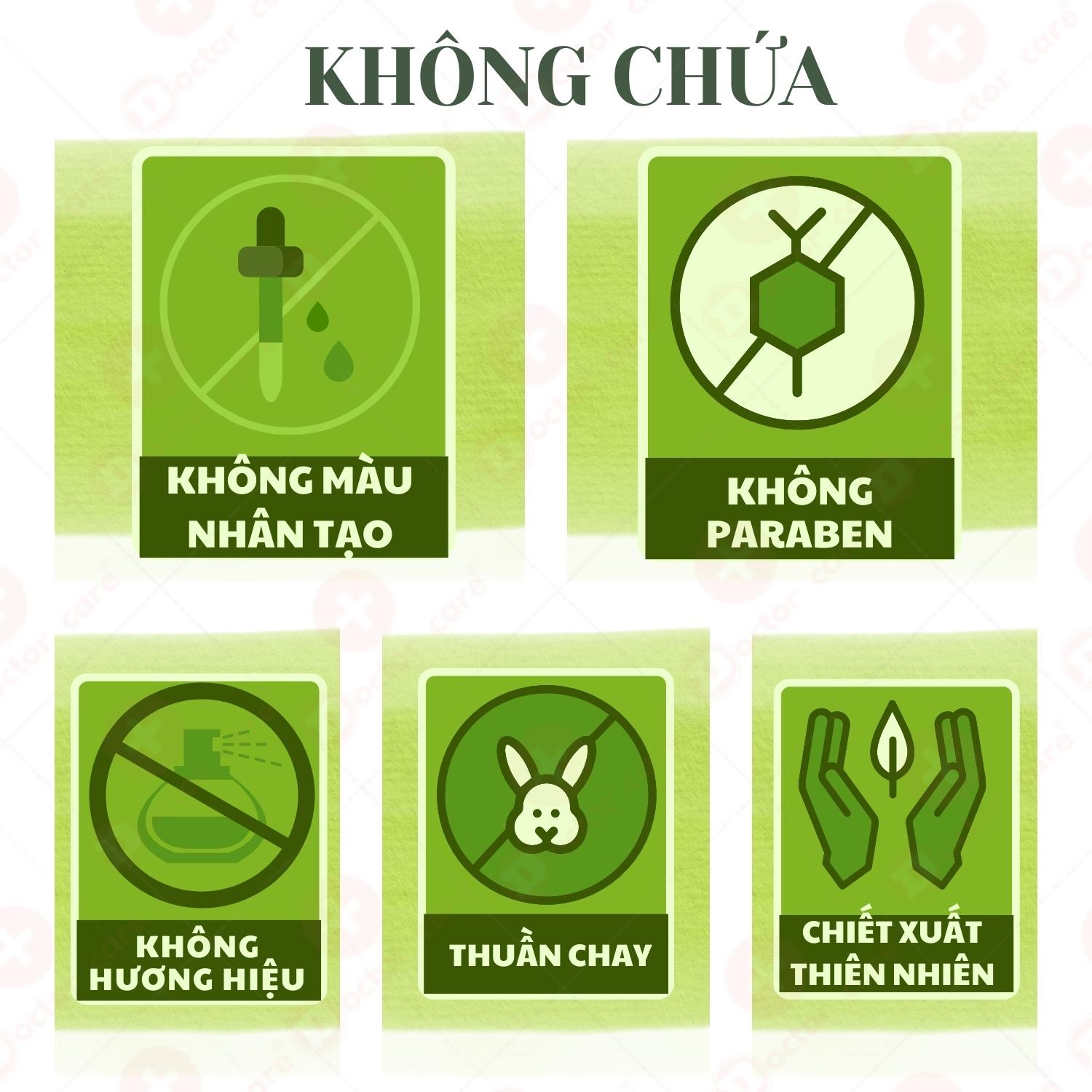 Bộ Giảm Mụn Mờ Thâm Doctor Care  Cho Da Dầu( Serum Mun Doctor Care+ Kem Mun Doctor Care )