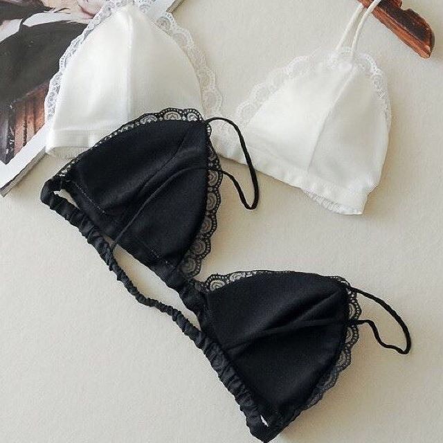 [HCM]Áo bra ren lụa siêu mịn