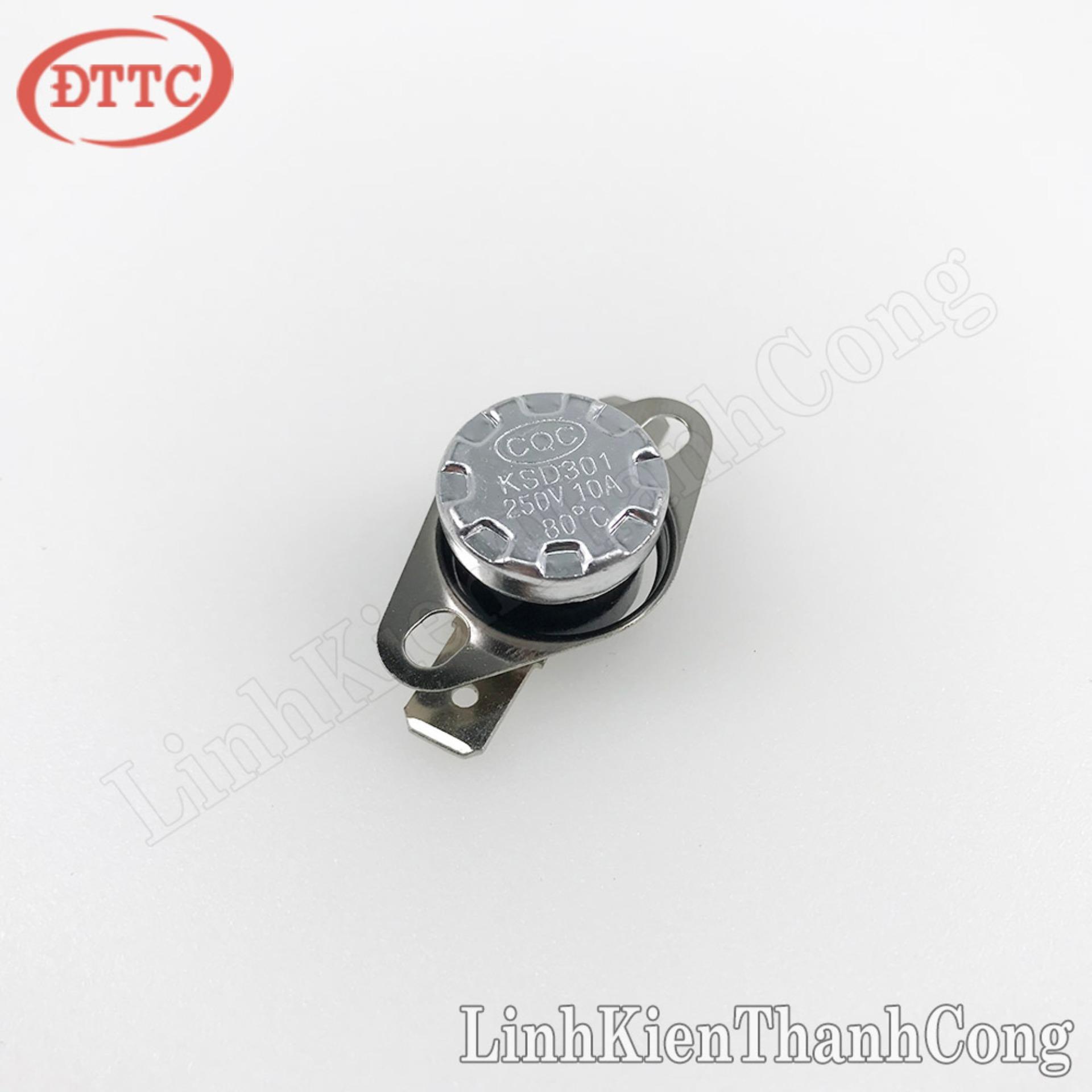 Relay nhiệt 80 độ 10a/250v thường đóng