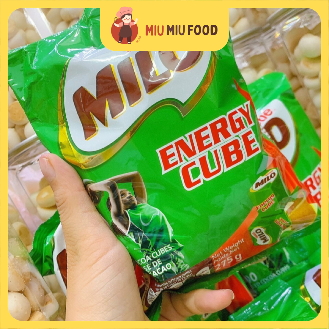 Kẹo Milo Cube Thái Lan 100 Viên (Gói To 275G)
