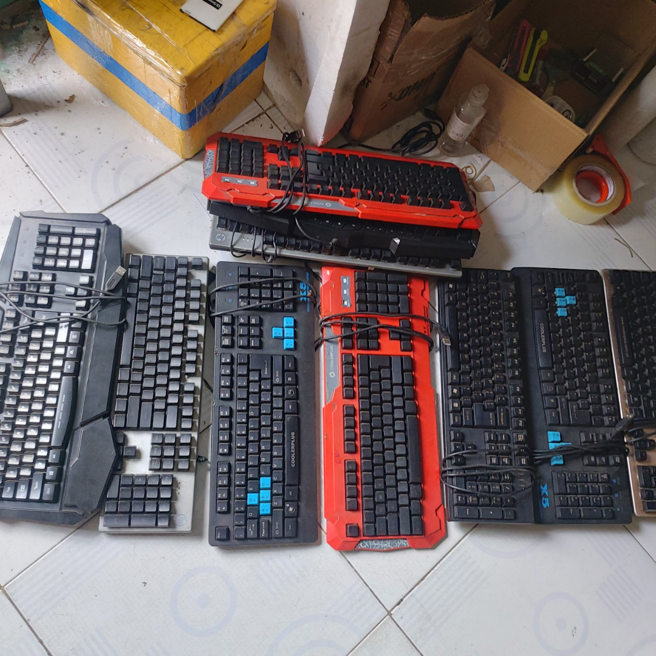 BÁO GIÁ Thanh Lý Máy Tính Phòng Game | Shopee Lazada Sendo Tiki mới nhất 20 Bàn phím gaming cao cấp phòng game cũ thanh lý sử dụng ok mẫu ngẫu nhiên