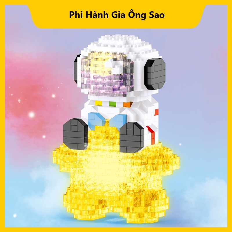 Lego Lắp Ráp Phi Hành Gia Có Đèn