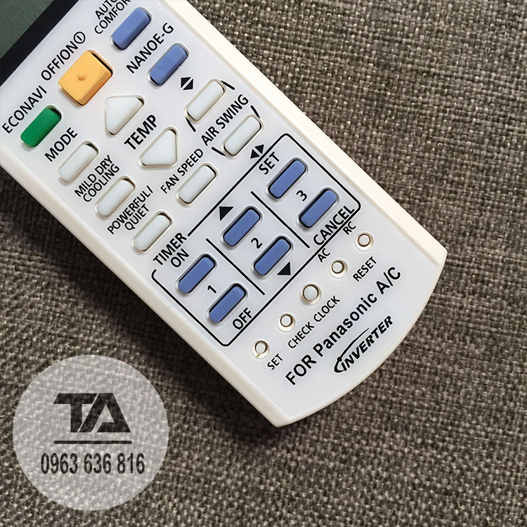 [FREESHIP] REMOTE MÁY LẠNH PANASONIC A75C3208 (ECONAVI) ✔ ĐIỀU KHIỂN ĐIỀU HÒA PANASONIC