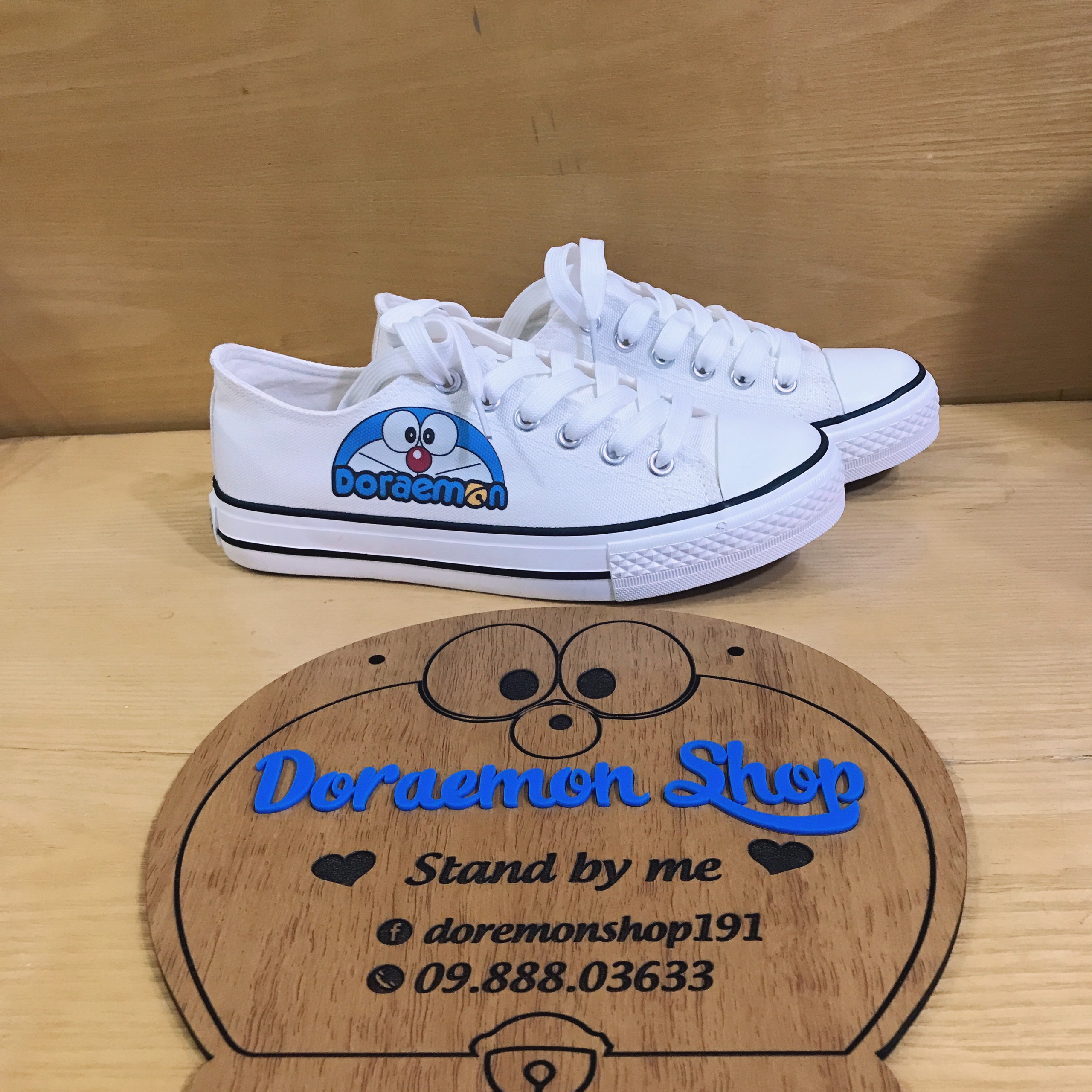 Giày Sneaker Doremon Doraemon Đáng Yêu