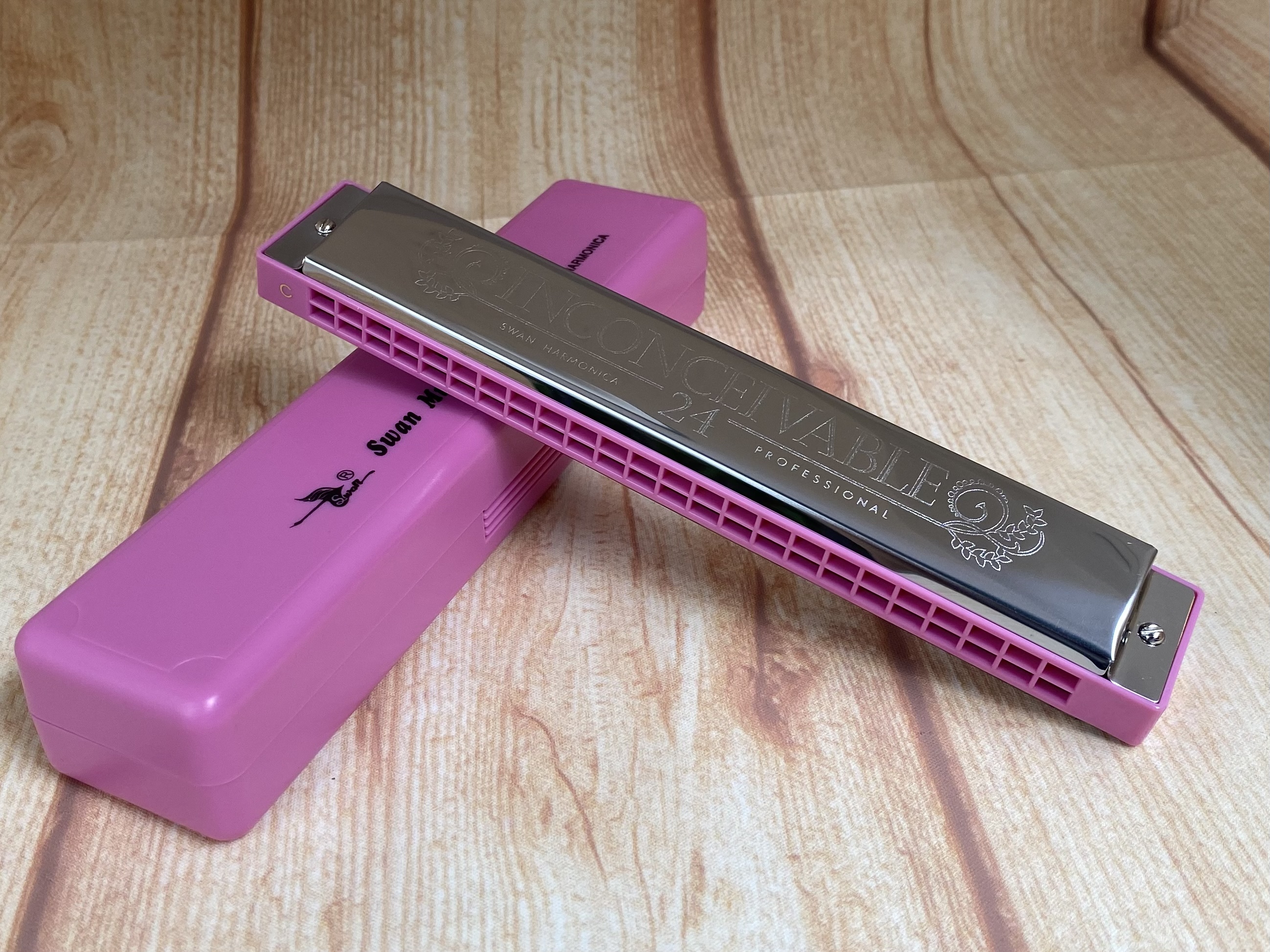 Kèn Harmonica Tremolo Swan Inconceivable 24 lỗ tone C