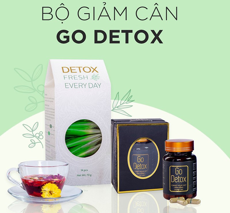 [HCM]Combo Giảm Cân Go Detox