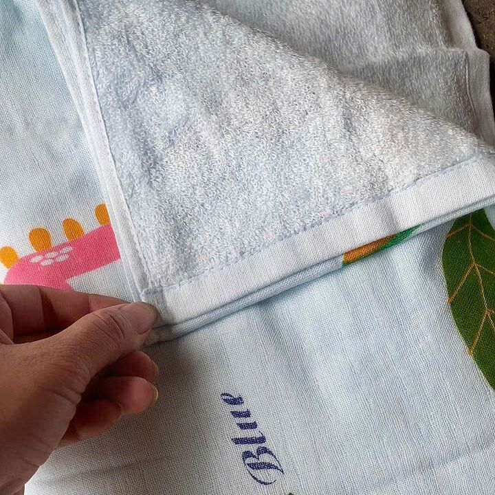 KHĂN TẮM BÉ/KHĂN QUẤN BÉ / KHĂN IN HÌNH  ( MẶT XÔ - MẶT BÔNG )