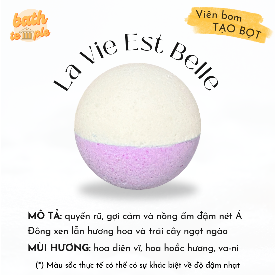 (Tổng hợp) Bom tắm SIÊU BỌT cho bồn tắm (Bubble bath bomb) - bath temple