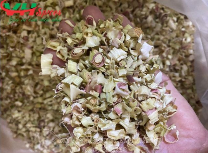 Sả Củ Sấy Khô(Dried Lemongrass Slices) Việt Hiệp