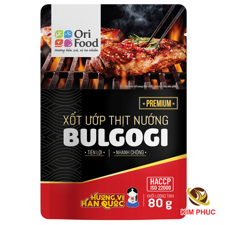 Sốt ướp thịt nướng Bulgogi OriFood 80gr