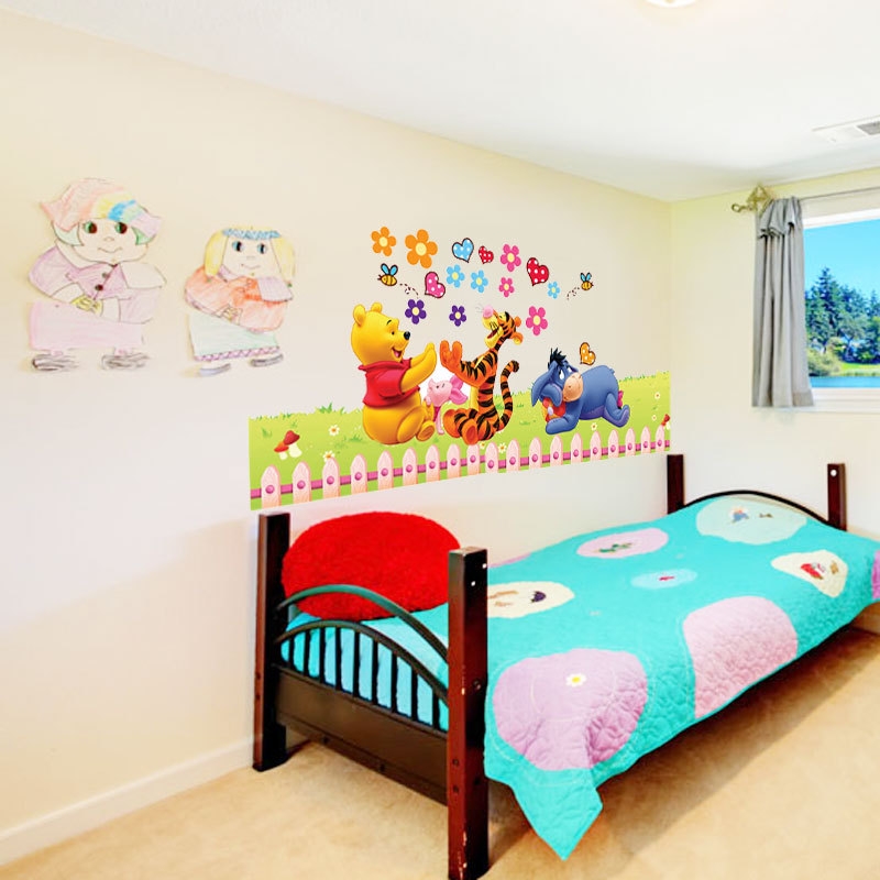 [HCM]DECAL DÁN TƯỜNG COMBO GẤU POOH