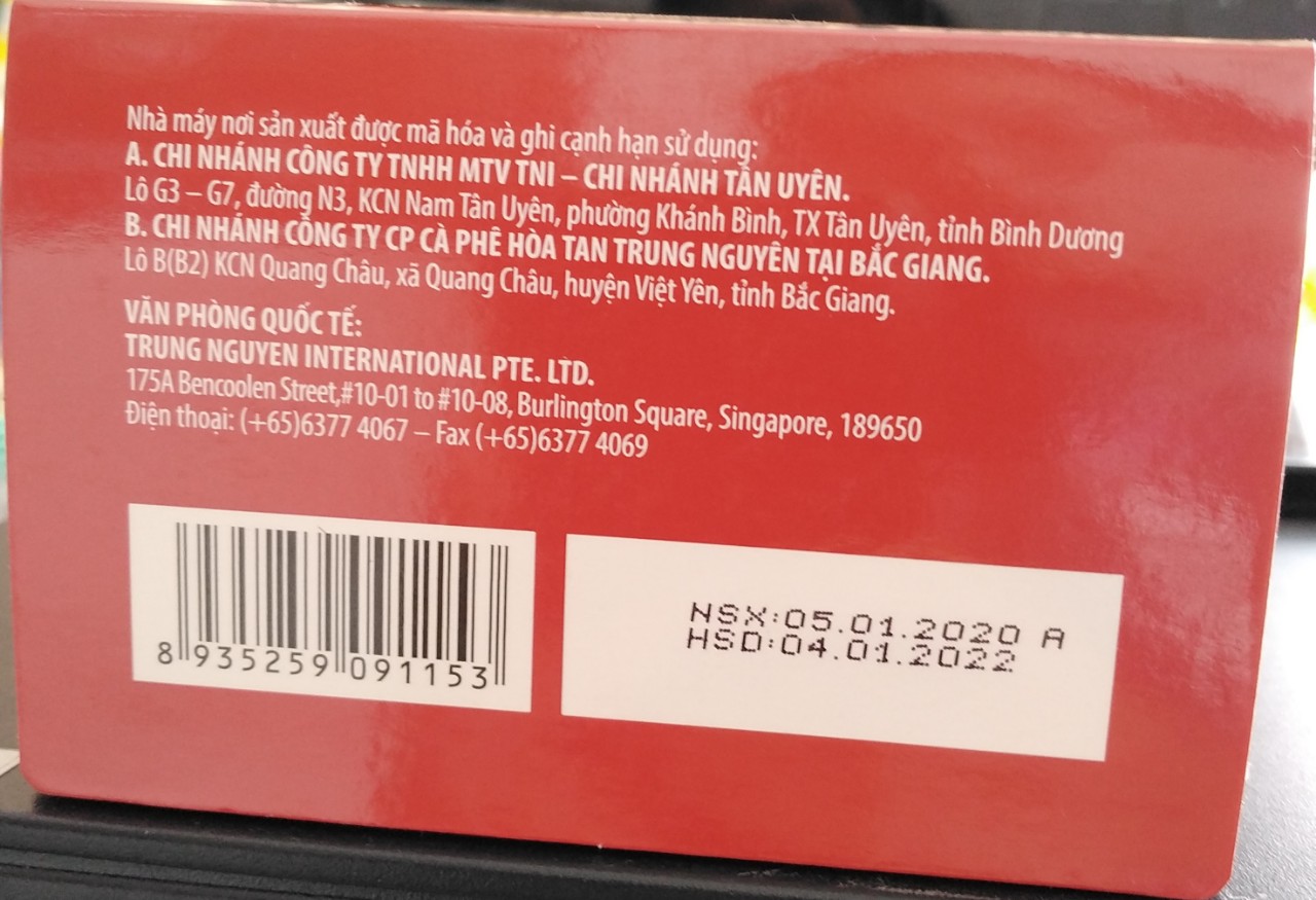 King Coffee - Cà phê sữa 240g