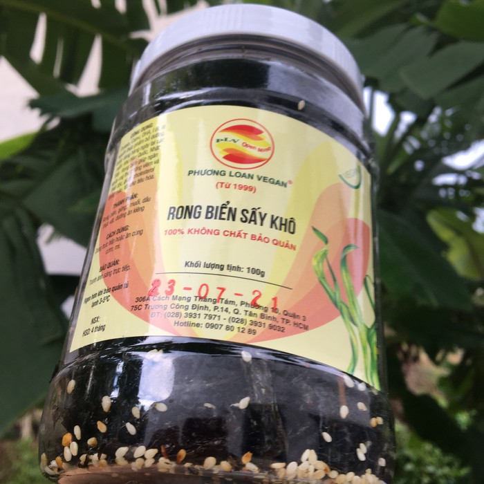RONG BIỂN HŨ SẤY KHÔ 100GR