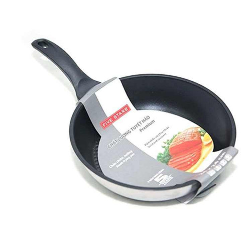Chảo chống dính 3 đáy cao cấp đun bếp từ fivestar 16cm