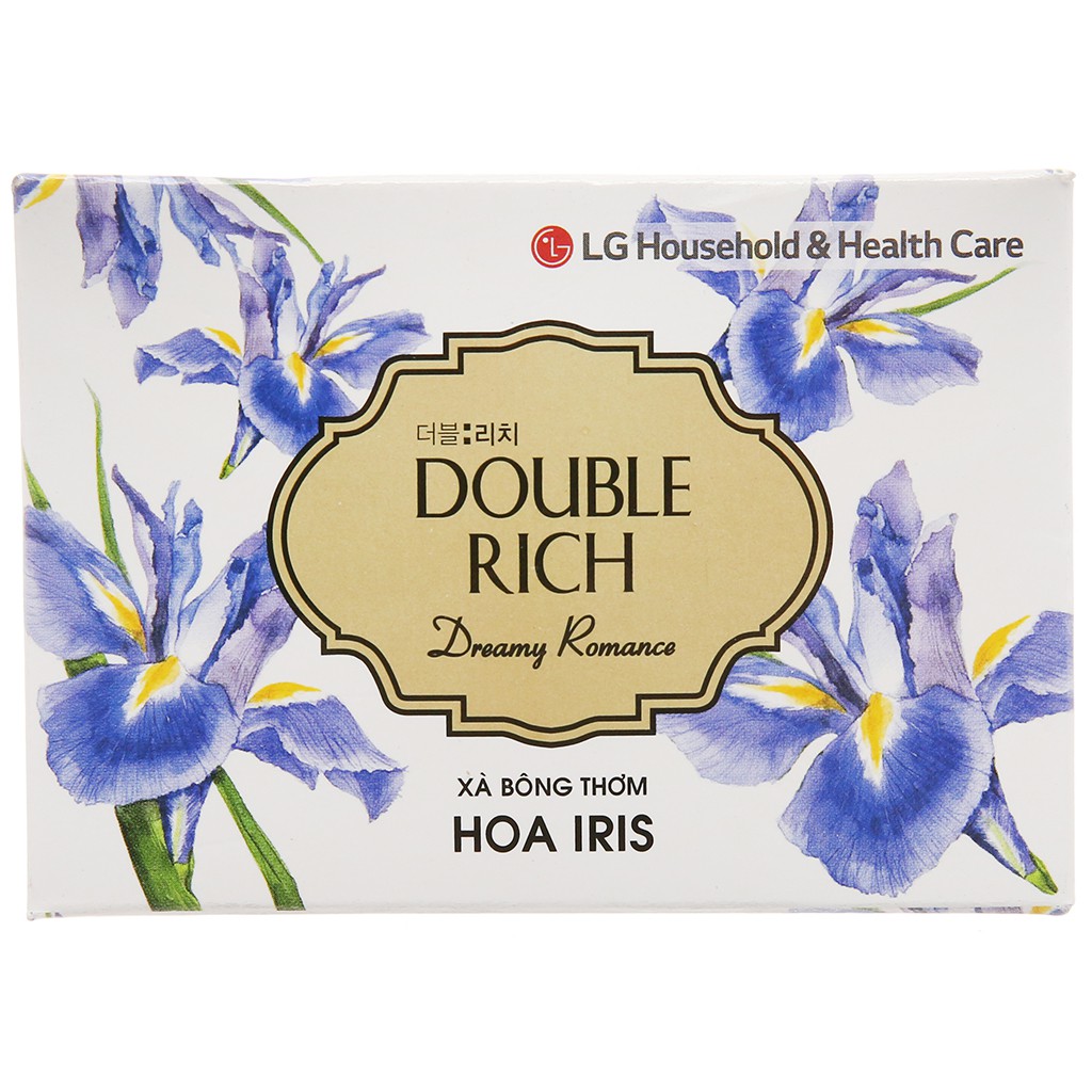 combo 3 Xà Bông Cục Double Rich Hương Hoa 90G