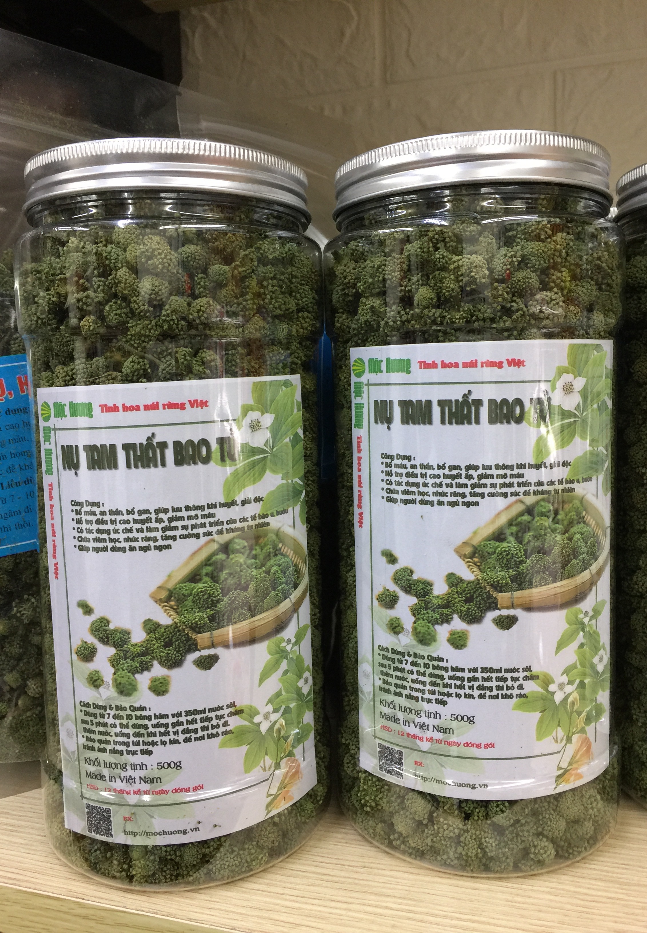 500G Trà Nụ Tam Thất Hảo Hạng