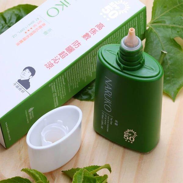 [HCM]Kem Chống Nắng Naruko Tea Tree Anti  Acne Sunscreen SPF50 PA+++30ml
