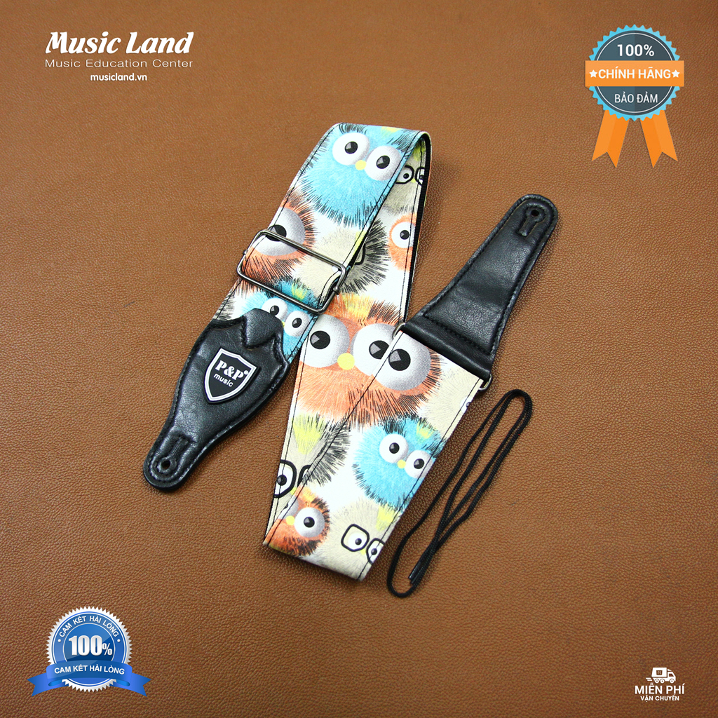 Dây Đeo Đàn Guitar P&P – Chính Hãng
